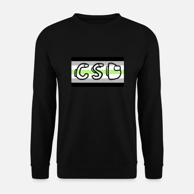 agender pride csd - Unisex Pullover - Schwarz