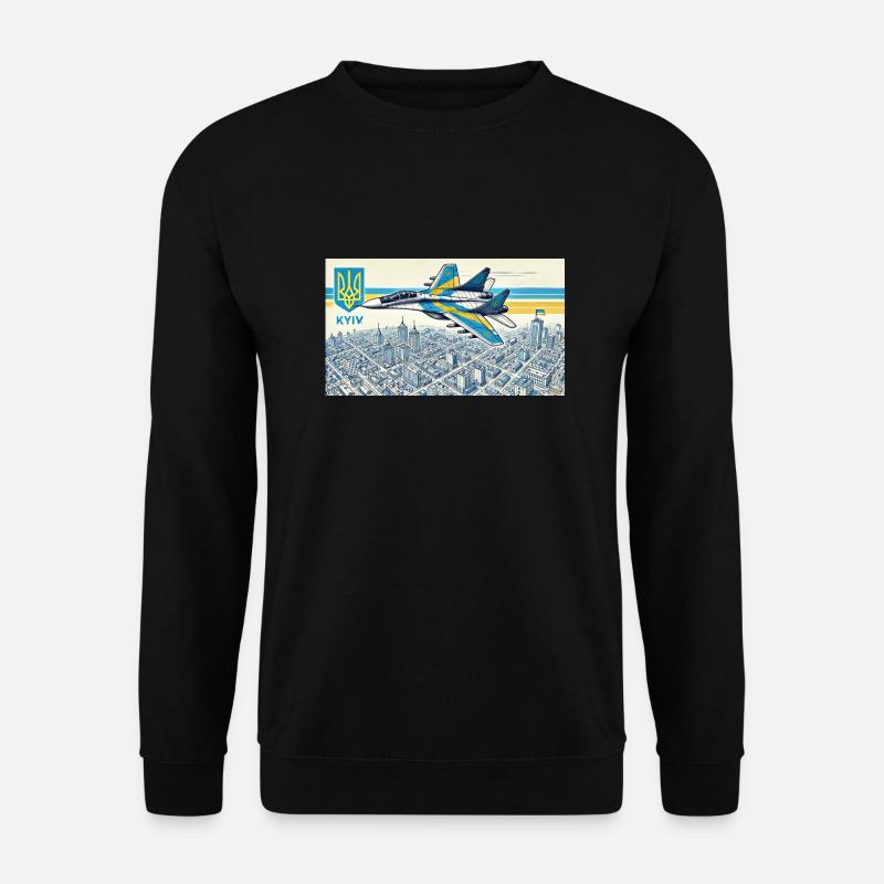 Fantôme de Kiev - Sweat-shirt Unisexe - noir
