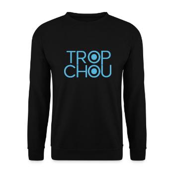 Zu süß - Unisex Pullover - Schwarz - Vorne - Alina (178cm) & Michal (187cm)
