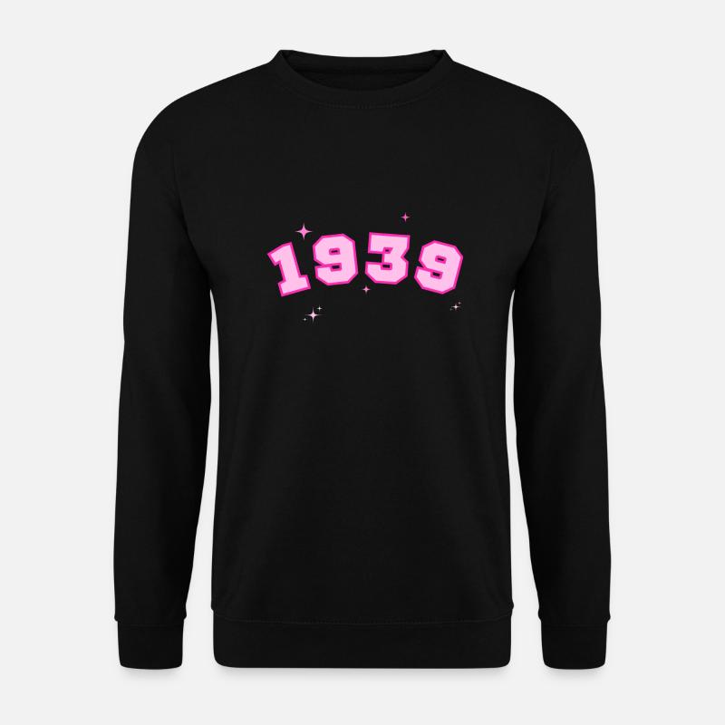 Rosenstern von 1939 - Unisex Pullover - Schwarz