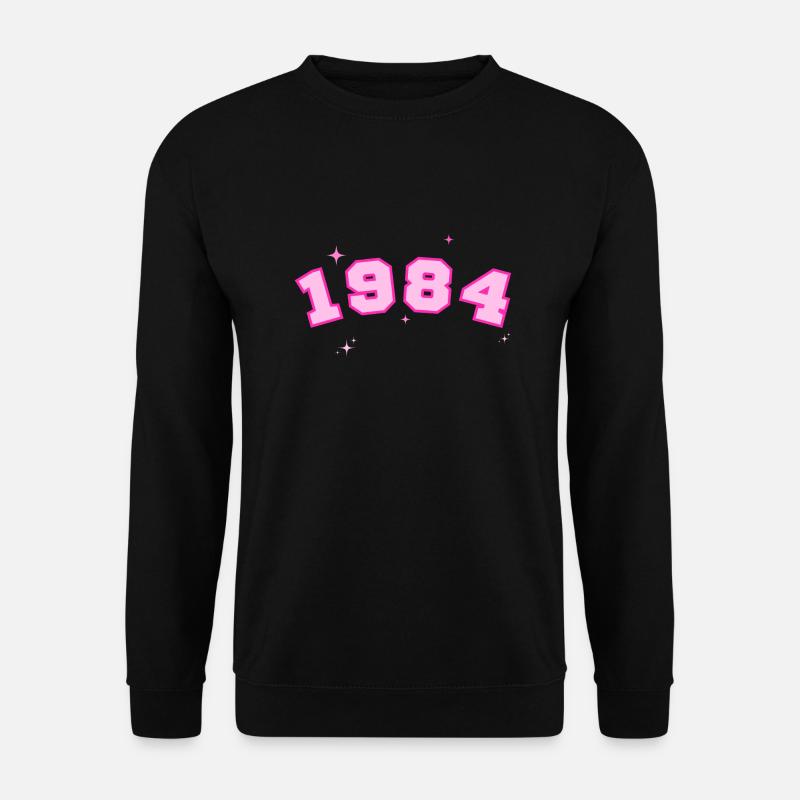1984 Rosenstern - Unisex Pullover - Schwarz