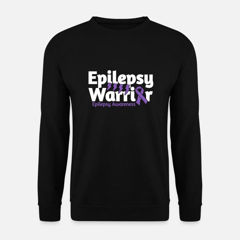 Epilepsy Warrior - Unisex Sweatshirt - black