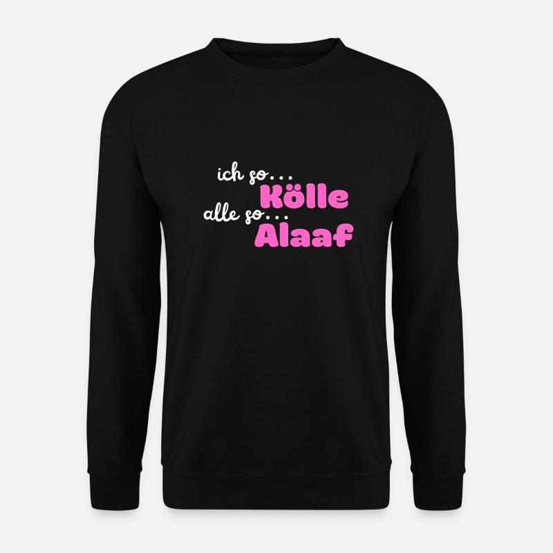 Kölle Alaaf II - Unisex Pullover - Schwarz