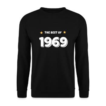 Das Beste von 1969 - Unisex Pullover - Schwarz - Vorne - Alina (178cm) & Michal (187cm)