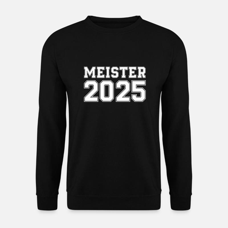 meister 2025 - Unisex Pullover - Schwarz
