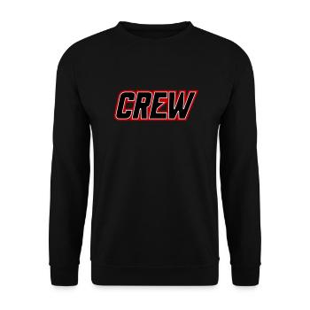 Équipage - Sweat-shirt Unisexe - noir - Devant - Alina (178cm) & Michal (187cm)