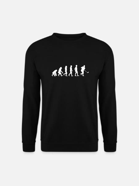 Floorball evolution - Unisex Sweatshirt - black