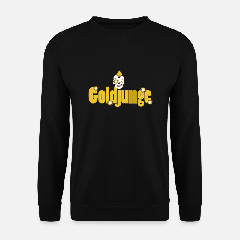 goldjunge - Unisex Pullover - Schwarz