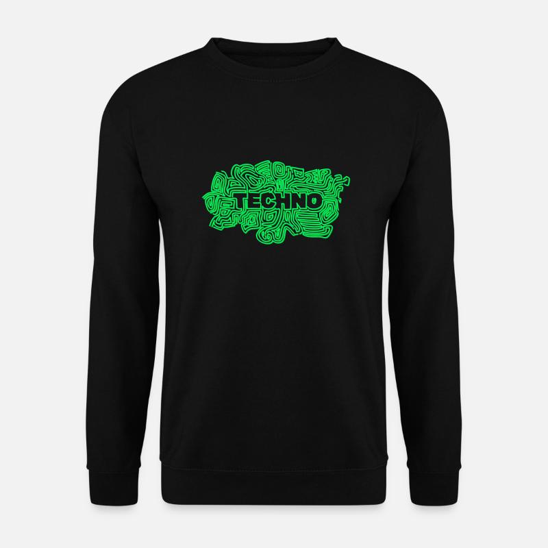 Techno Techno - Unisex Sweatshirt - black
