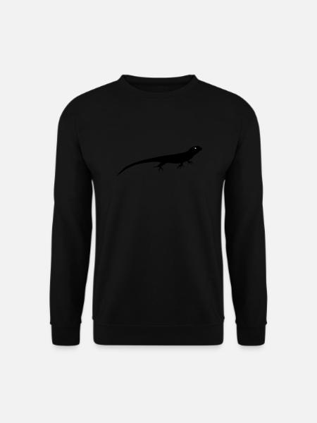 Eidechse - Unisex Pullover - Schwarz