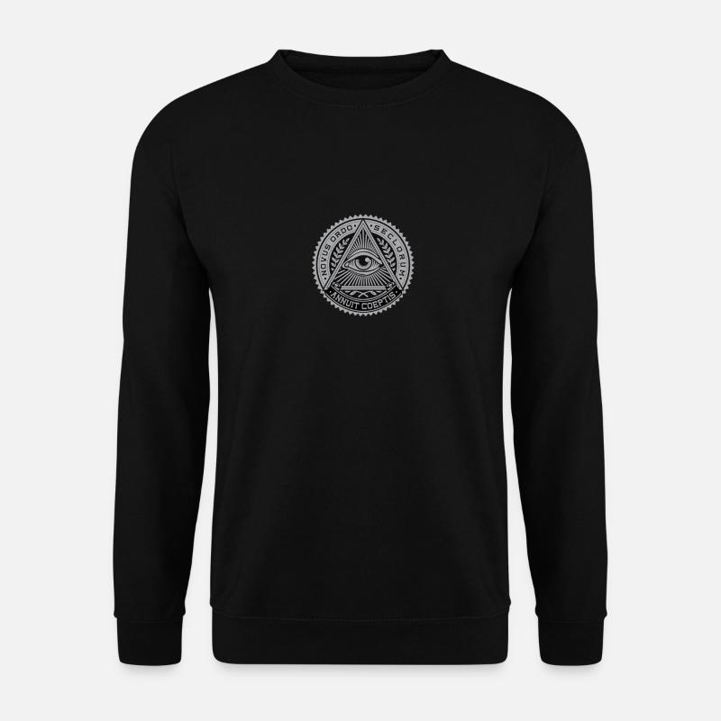 Illuminati Agency - Unisex Pullover - Schwarz