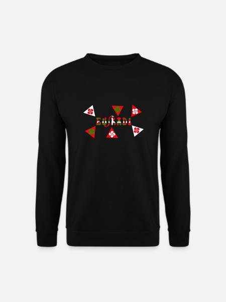 Euskadi Pays Basque - Sweat-shirt Unisexe - noir