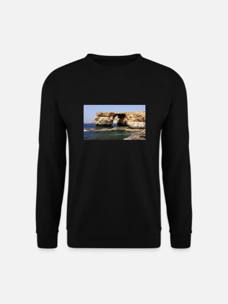 Azure Window, Gozo - Unisex Sweatshirt - black