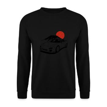 FD3S Cadeau JDM Motorsport Japon - Sweat-shirt Unisexe - noir - Devant - Alina (178cm) & Michal (187cm)