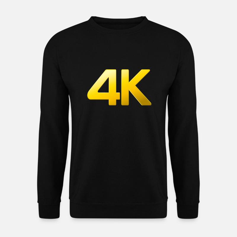 4K - Unisex Sweatshirt - black