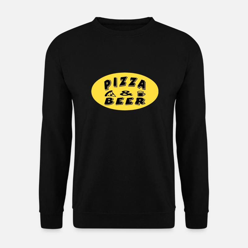 Pizza - Unisex Sweatshirt - black