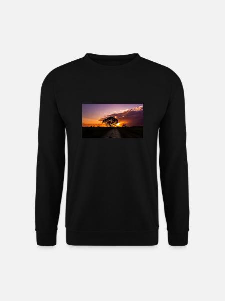 sunset in Venezuela - Unisex Sweatshirt - black