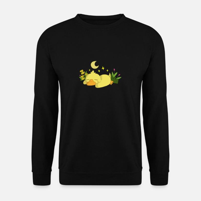 Schlafente - Unisex Pullover - Schwarz