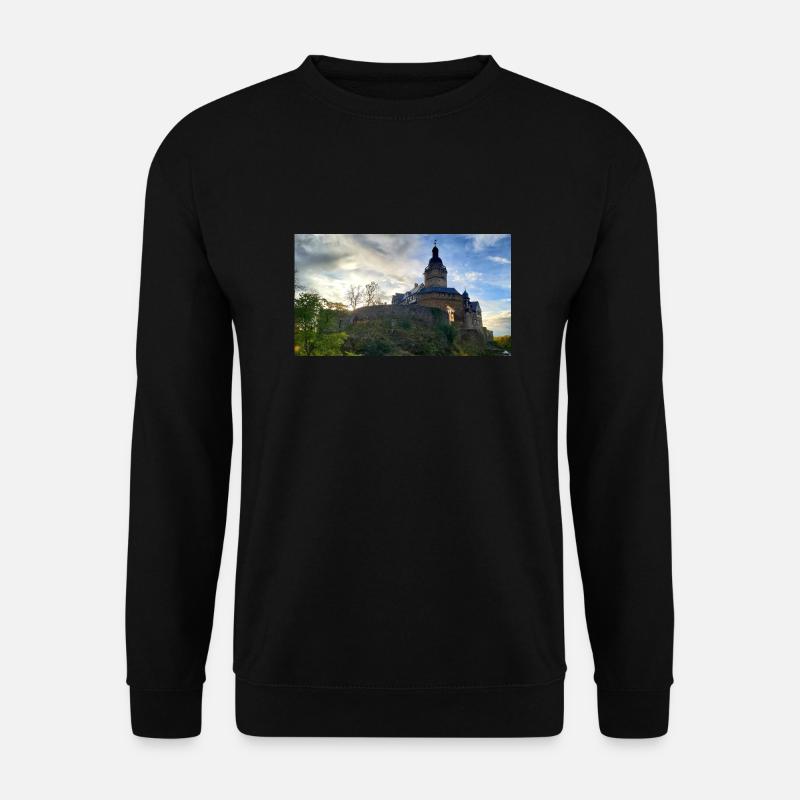 Burg Falkenstein - Unisex Pullover - Schwarz