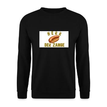 Herr der Zange - Unisex Pullover - Schwarz - Vorne - Alina (178cm) & Michal (187cm)