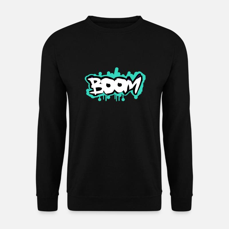 Boom Grafitti Style - Unisex Pullover - Schwarz