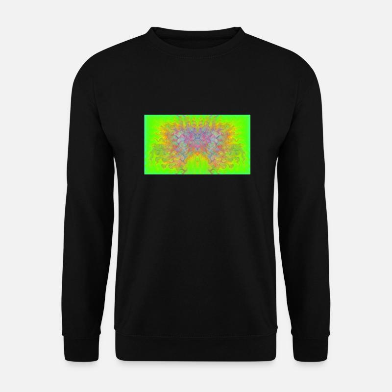 Mandelbrot-Adler - Unisex Pullover - Schwarz
