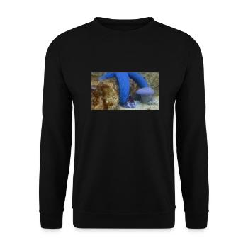 Blue Starfish - Unisex Sweatshirt - black - Front - Alina (178cm) & Michal (187cm)
