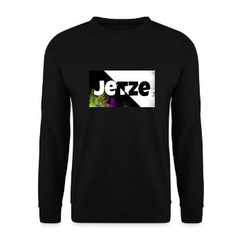 Jetze - Unisex Pullover - Schwarz - Vorne - Alina (178cm) & Michal (187cm)