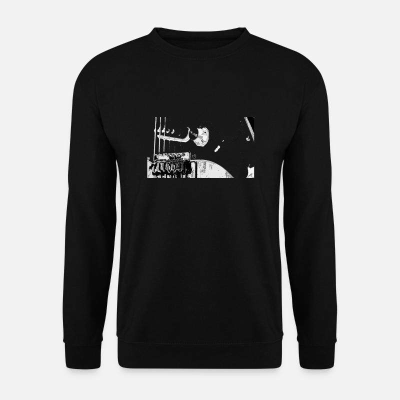 Elektrogitarre - Unisex Pullover - Schwarz