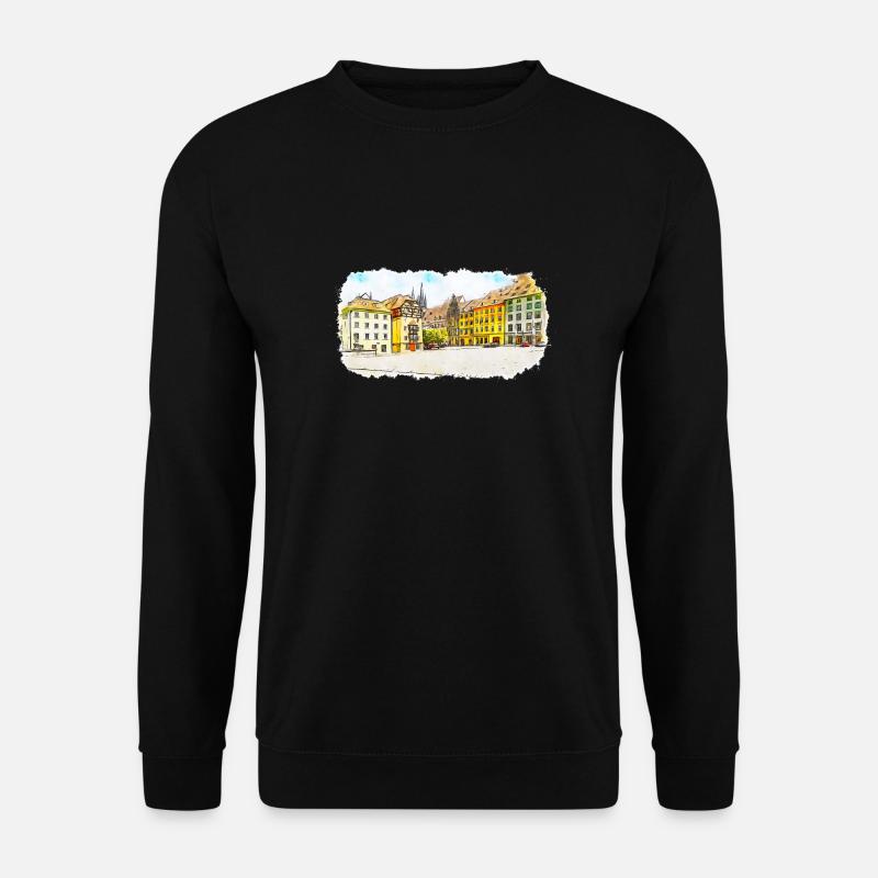 Cheb Eger - Unisex Pullover - Schwarz