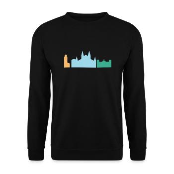 Mallorca - Unisex Pullover - Schwarz - Vorne - Alina (178cm) & Michal (187cm)