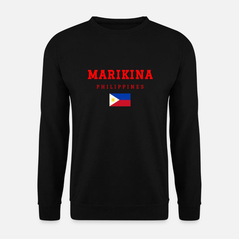 Marikina Philippinen - Unisex Pullover - Schwarz