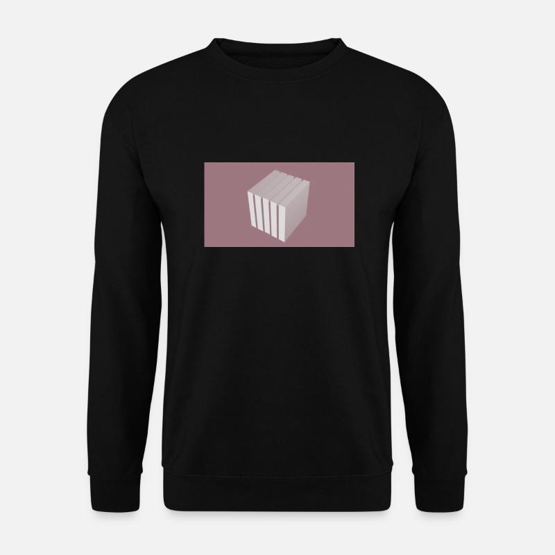 Würfel - Unisex Pullover - Schwarz