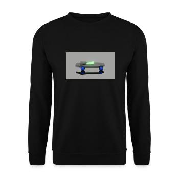 Neon Auto - Unisex Pullover - Schwarz - Vorne - Alina (178cm) & Michal (187cm)