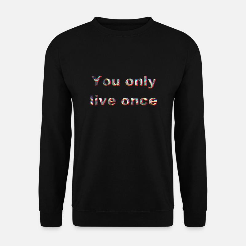 192112 - Unisex Pullover - Schwarz