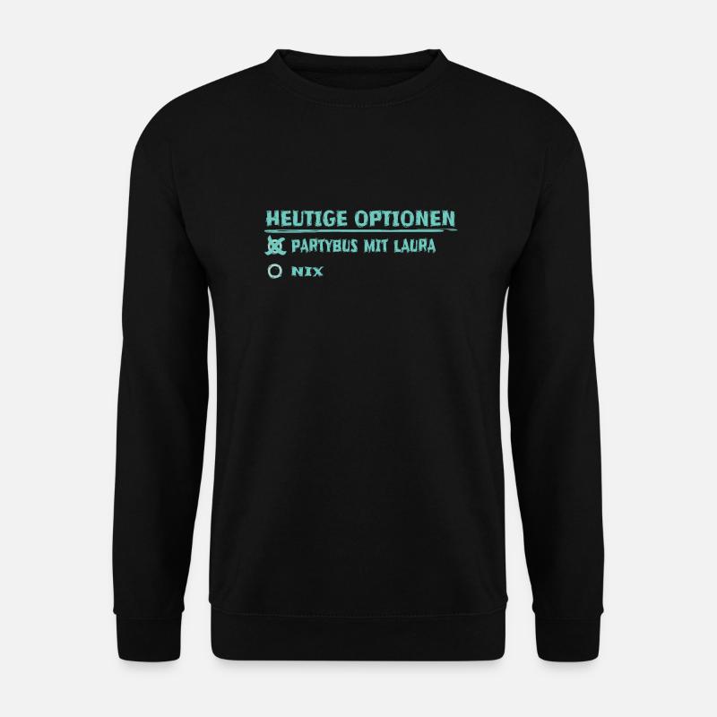 laura - Unisex Pullover - Schwarz