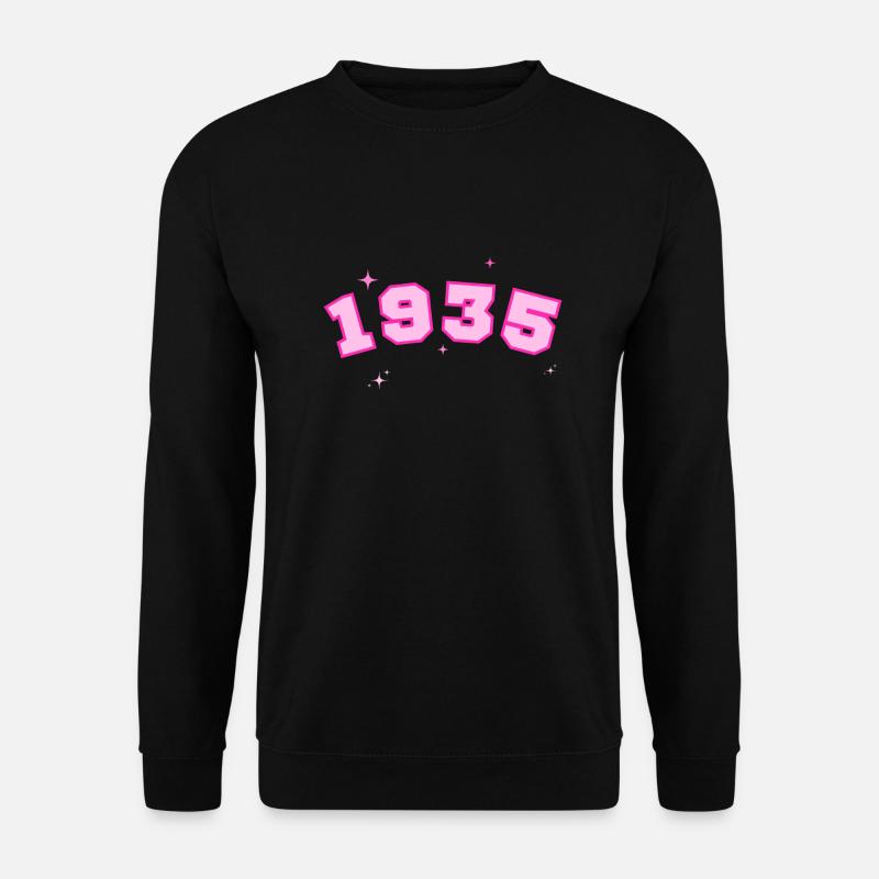 1935 Rosenstern - Unisex Pullover - Schwarz