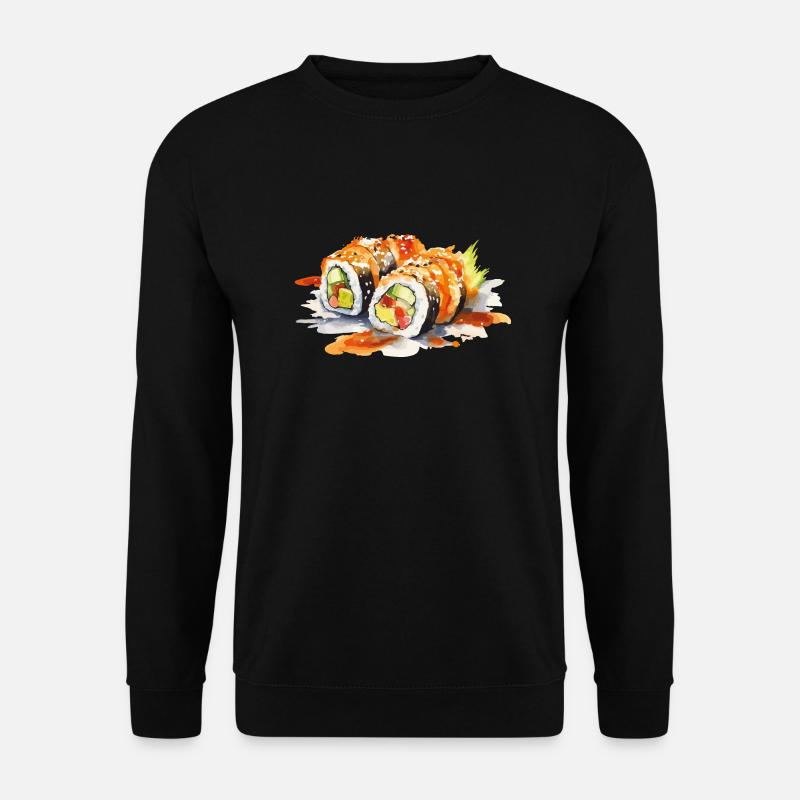 Sushi - Sweat-shirt Unisexe - noir