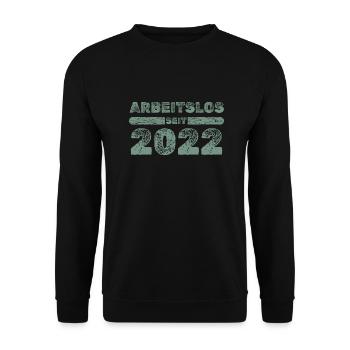 2022 - Unisex Sweatshirt - black - Front - Alina (178cm) & Michal (187cm)