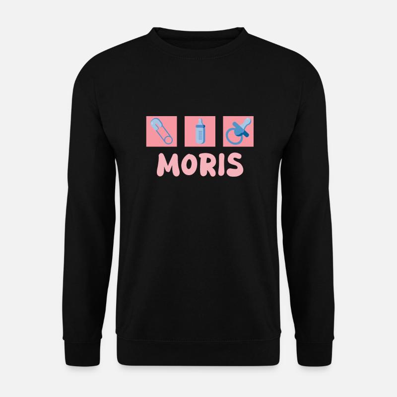 Schnuller Moris - Unisex Pullover - Schwarz