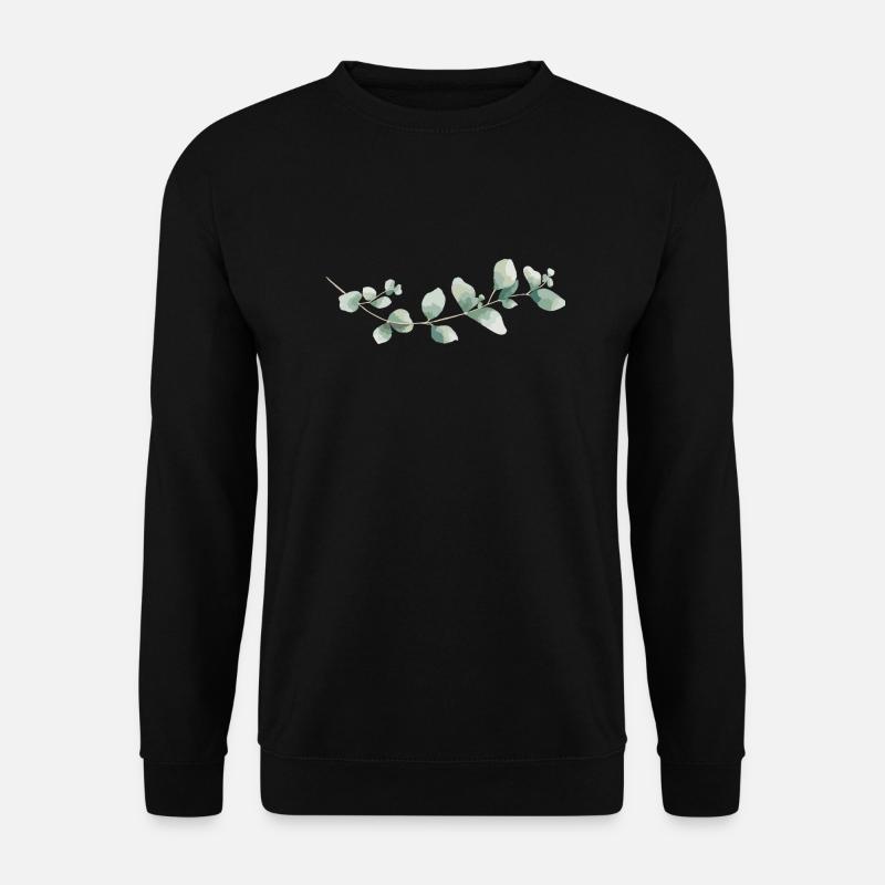 Eukalyptus - Unisex Pullover - Schwarz