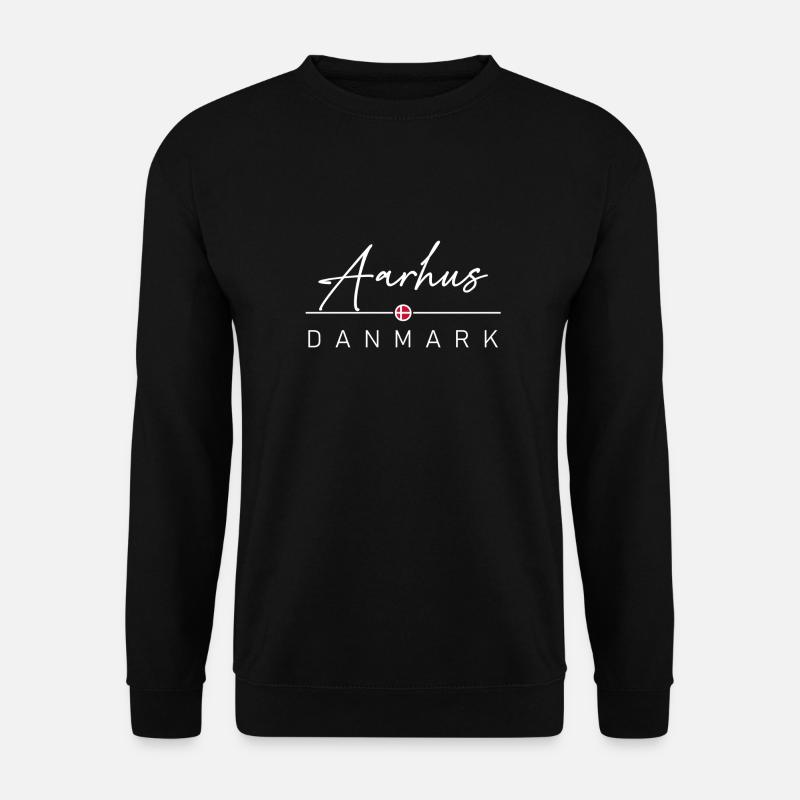 Dänemark - Aarhus - Danmark - Denmark - Unisex Sweatshirt - black