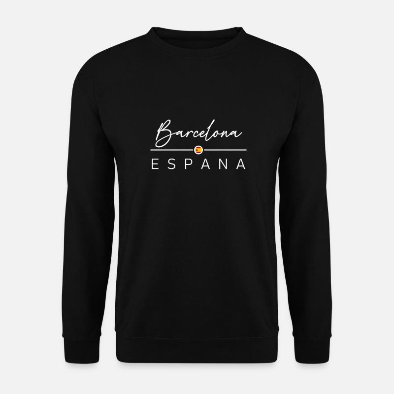 Spain - Barcelona - Spain - España - Unisex Sweatshirt - black