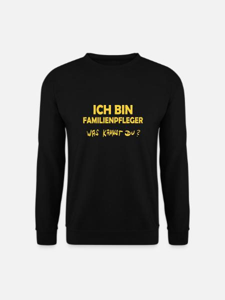 Aidant familial - Sweat-shirt Unisexe - noir