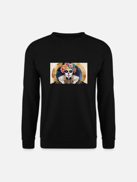 LA CATRINA DELUXE - Unisex Sweatshirt - black