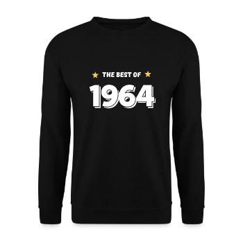 Das Beste von 1964 - Unisex Pullover - Schwarz - Vorne - Alina (178cm) & Michal (187cm)
