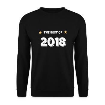 Das Beste aus 2018 - Unisex Pullover - Schwarz - Vorne - Alina (178cm) & Michal (187cm)