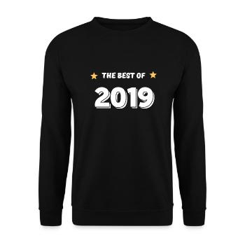 Merw Best of 2019 - Unisex Sweatshirt - black - Front - Alina (178cm) & Michal (187cm)