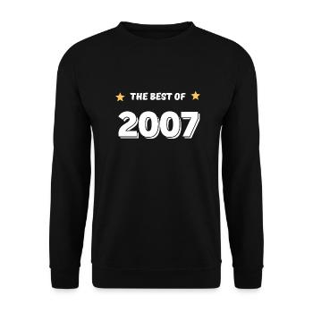 Das Beste aus 2007 - Unisex Pullover - Schwarz - Vorne - Alina (178cm) & Michal (187cm)