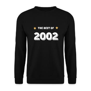 Das Beste des Jahres 2002 - Unisex Pullover - Schwarz - Vorne - Alina (178cm) & Michal (187cm)